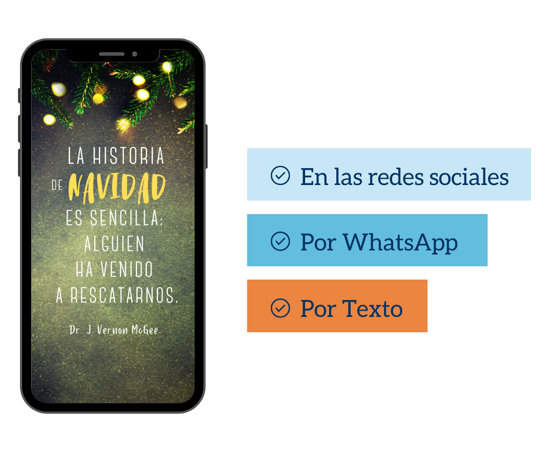 Graficos navideños para compartir en las redes