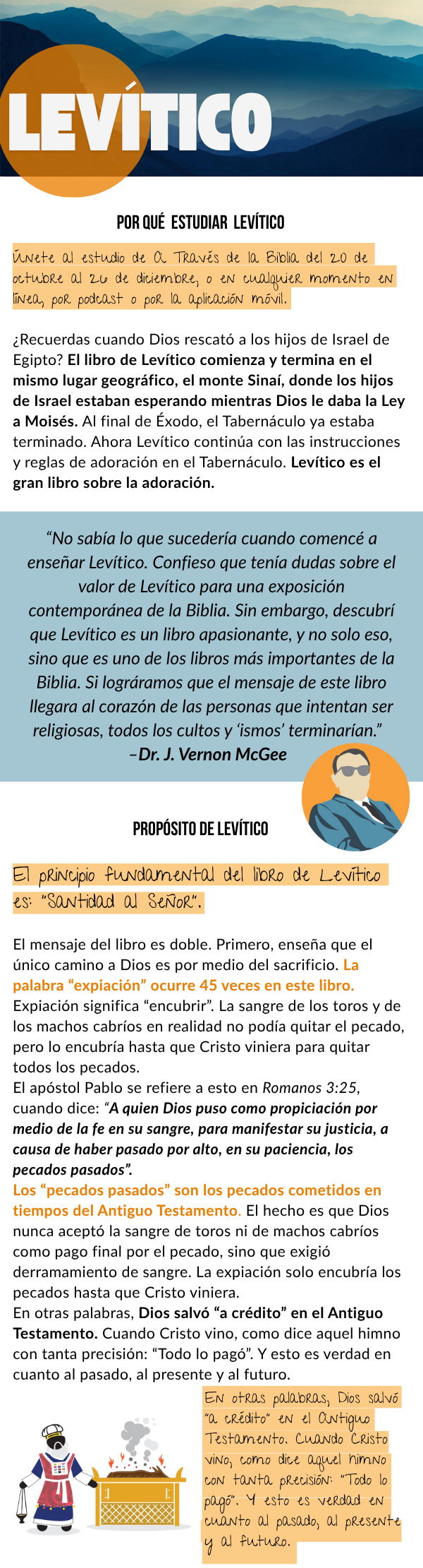 Por qué estudiar Levítico